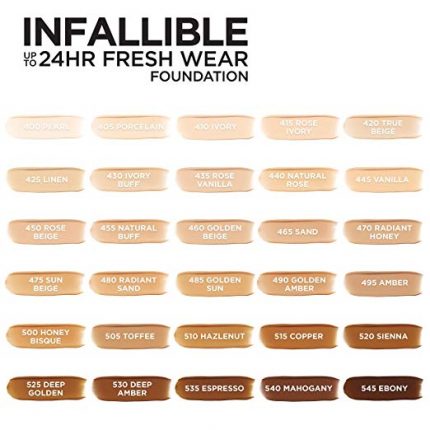 l oreal infallible color match