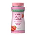 Nature's Bounty Optimal Solutions Hair, Skin & Nails Vitamin Gummies with Biotin