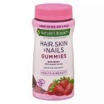 Nature's  Bounty Optimal Solutions Hair Skin Nails (80 gomitas)