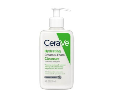 CeraVe Cream-to-Foam Facial Cleanser (237 ml)