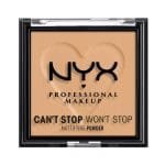 NYX Can't Stop Won't Stop Mattifying Pressed Powder
