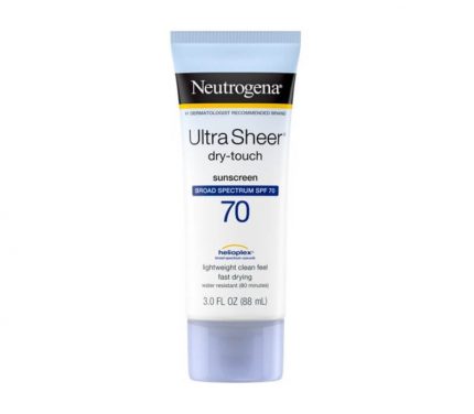 Neutrogena Ultra Sheer Dry-Touch SPF 70 Sunscreen Lotion