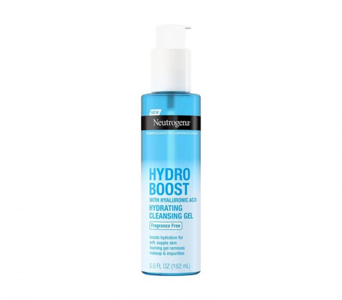 Neutrogena Hydro Boost Fragrance-Free Hydrating Facial Cleansing Gel with Hyaluronic Acid