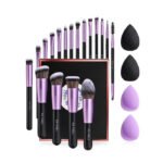 BS-MALL Makeup Brushes Premium Makeup 18 Pcs Brush Set with-4 Pcs Makeup sponge Set