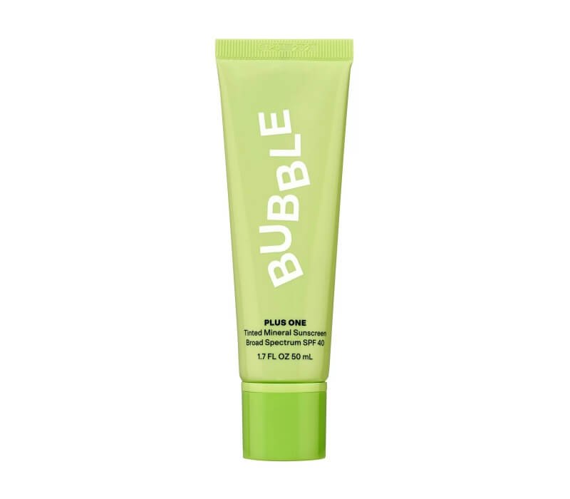 Bubble Skincare Plus One Tinted Sunscreen SPF 40