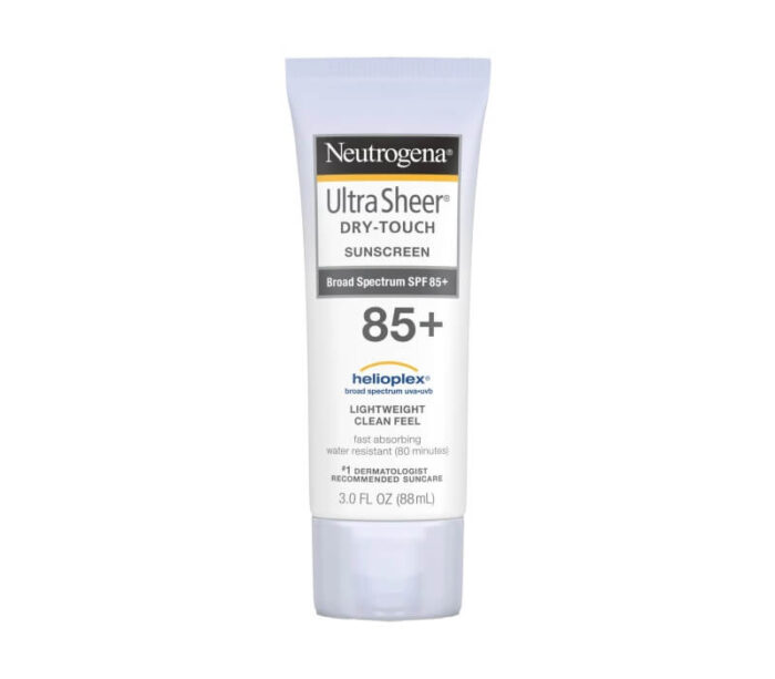 Neutrogena Ultra Sheer Dry-Touch Water Resistant Sunscreen SPF 85