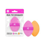Real Techniques Miracle 2-in-1 Powder Puff, Dual-Sided Makeup Puff & Sponge