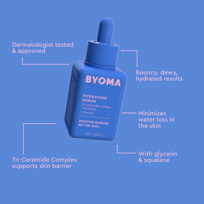 BYOMA Barrier Repair Face Serum - Moisturizing with Squalane 3 BYOMA Barrier Repair Face Serum - Image 3