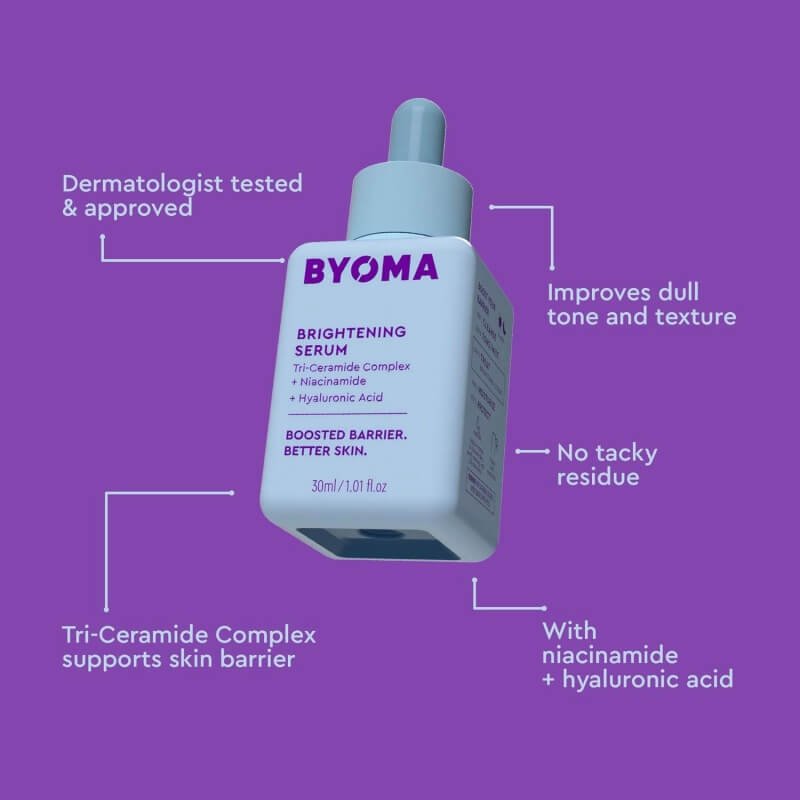 BYOMA Brightening Serum - Barrier Repair Serum - Brightening & Hydrating Face Serum 3 BYOMA Brightening Serum - Image 3
