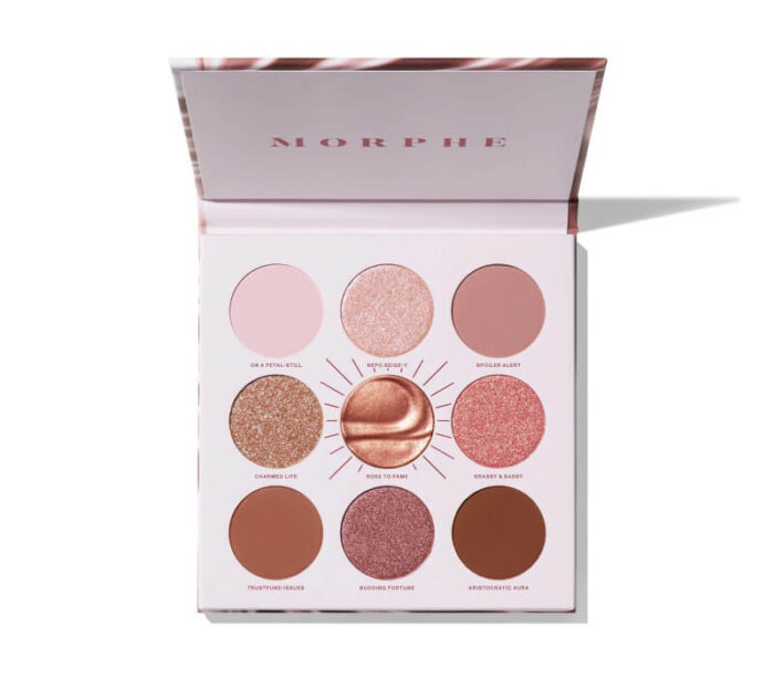 Morphe Rich & Foiled Artistry Palette - Rose to Fame