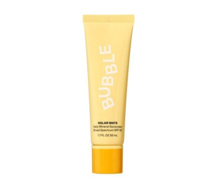 Bubble Skincare Solar Mate Mineral Face Sunscreen Broad Spectrum SPF 40