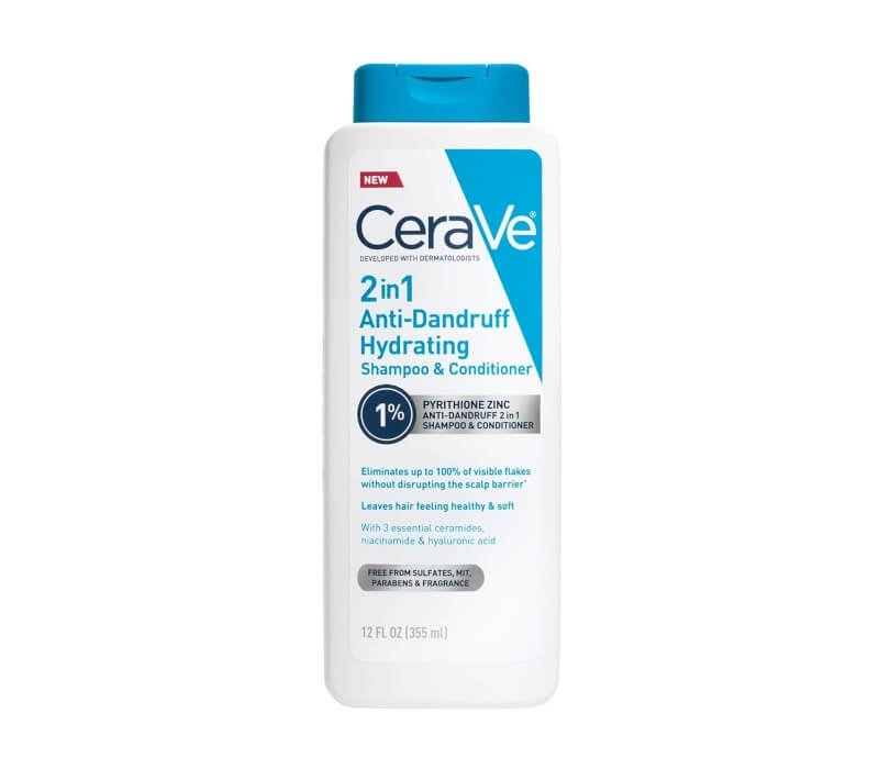 CeraVe 2 In 1 Hydrating Anti Dandruff Shampoo And Conditioner CeraVe 2 In 1 Hydrating Anti Dandruff Shampoo And Conditioner