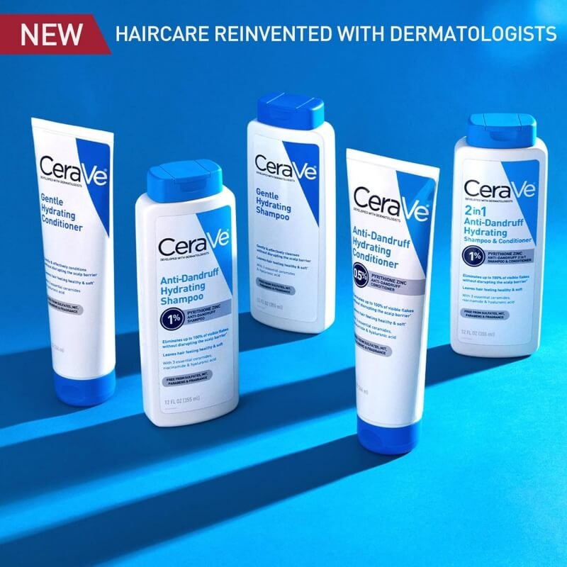 CeraVe Gentle Hydrating Conditioner 2 CeraVe Gentle Hydrating Conditioner - Image 2