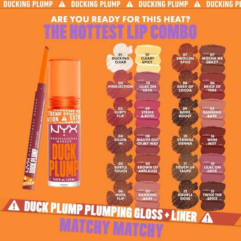 NYX PROFESSIONAL MAKEUP Duck Plump Plumping Lip Liner 7 NYX PROFESSIONAL MAKEUP Duck Plump Plumping Lip Liner - Image 7