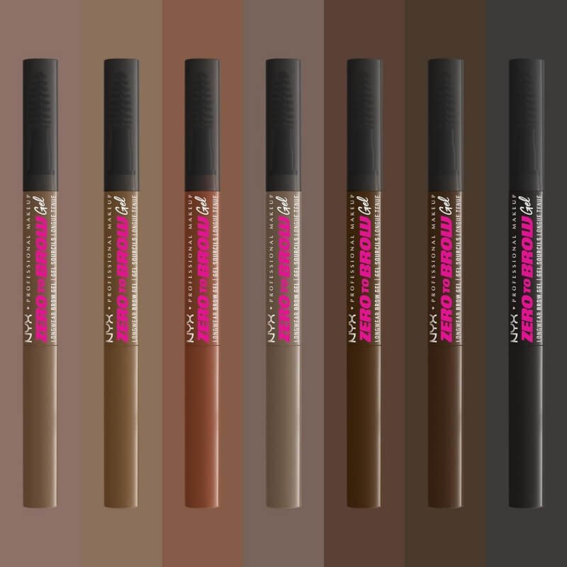 NYX PROFESSIONAL MAKEUP Zero to Brow Longwear Eyebrow Gel 5 NYX PROFESSIONAL MAKEUP Zero to Brow Longwear Eyebrow Gel - Image 5