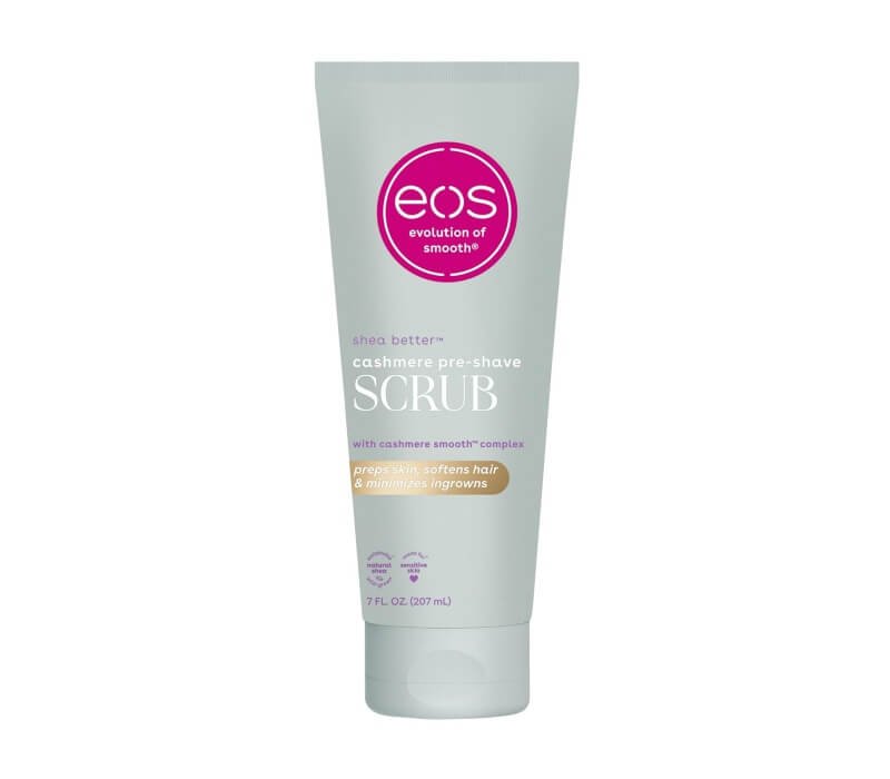 eos Cashmere Skin Collection Pre-Shave Scrub