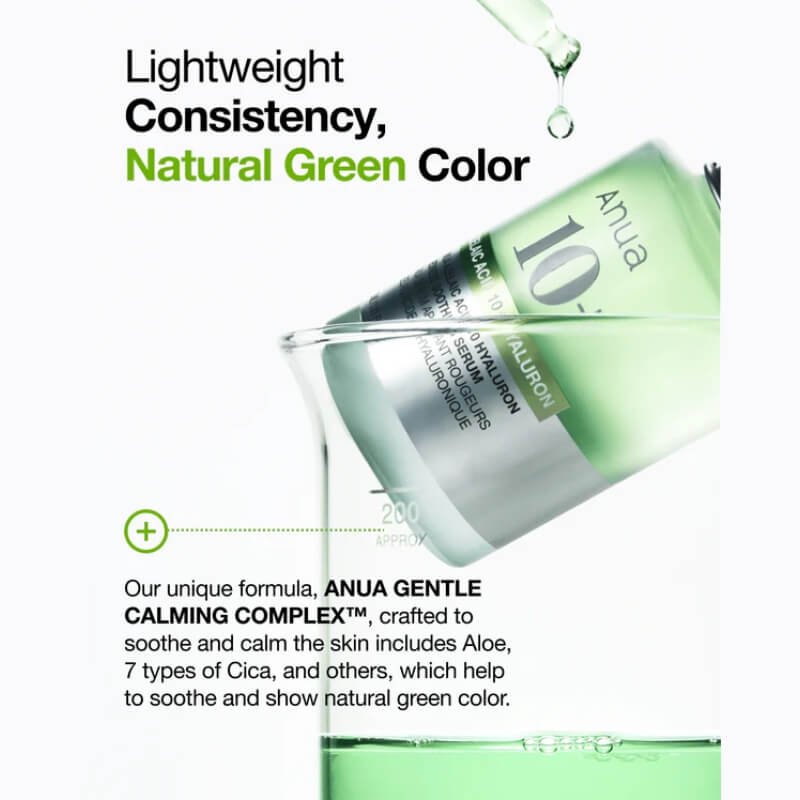 Azelaic Acid 10 Hyaluron Redness Soothing Serum 4 Anua Azelaic Acid 10 Hyaluron Redness Soothing Serum - Image 4