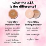 e.l.f. Halo Glow Powder Filter, Ultra-fine Finishing Powder - Image 6