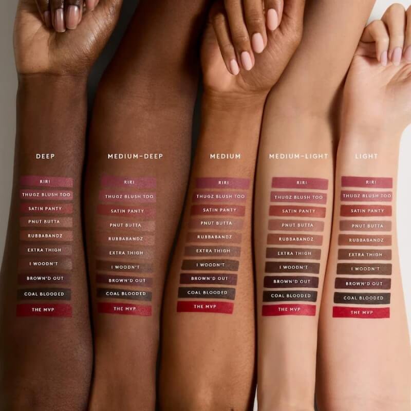 Fenty Beauty by Rihanna Trace'd Out Longwear Waterproof Pencil Lip Liner 3 Fenty Beauty by Rihanna Trace'd Out Longwear Waterproof Pencil Lip Liner - Image 3