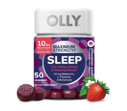 OLLY Max Strength Sleep Gummy (50 Gummys)