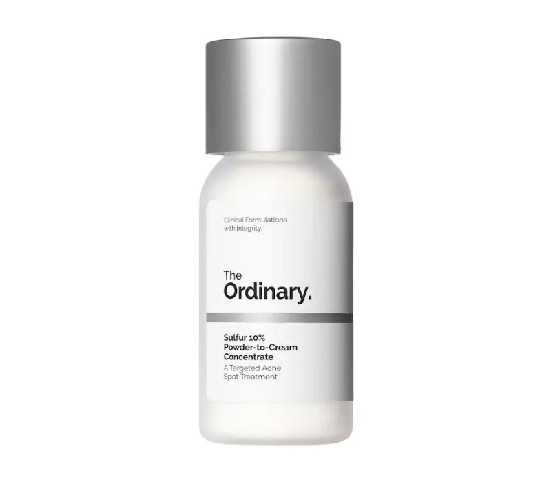 The Ordinary Sulfur 10% Powder-to-Cream Concentrate Acne Spot Treatment The Ordinary Sulfur 10% Powder-to-Cream Concentrate Acne Spot Treatment
