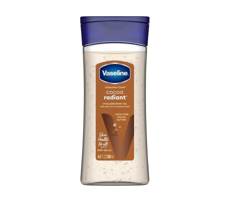 Vaseline Intensive Care Cocoa Radiant for Glowing Skin Body Gel Oil