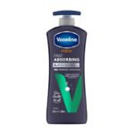 Vaseline Men's Healing Moisture Hand & Body Lotion For Dry or Cracked Skin Fast Absorbing