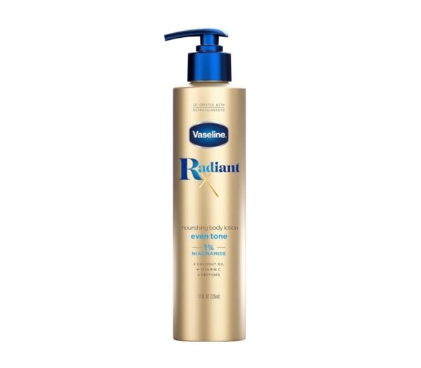 Vaseline Radiant X Even Tone Nourishing Body Lotion With 1% Niacinamide