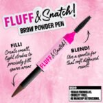 NYX PROFESSIONAL MAKEUP Fluff & Snatch Brow Powder Pen - Image 4