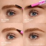 NYX PROFESSIONAL MAKEUP Fluff & Snatch Brow Powder Pen - Image 5