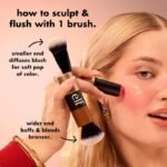e.l.f. Cream Blush & Bronzer Duo Brush - Image 3