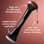 e.l.f. Liquid Bronzer & Contour Duo Brush - Image 2