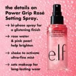 e.l.f. Power Grip Rosé Setting Spray - Image 2