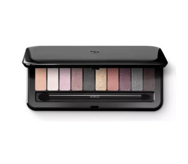 KIKO Milano Soft Nude Eyeshadow Palette | 10 Multi-Finish Eyeshadows